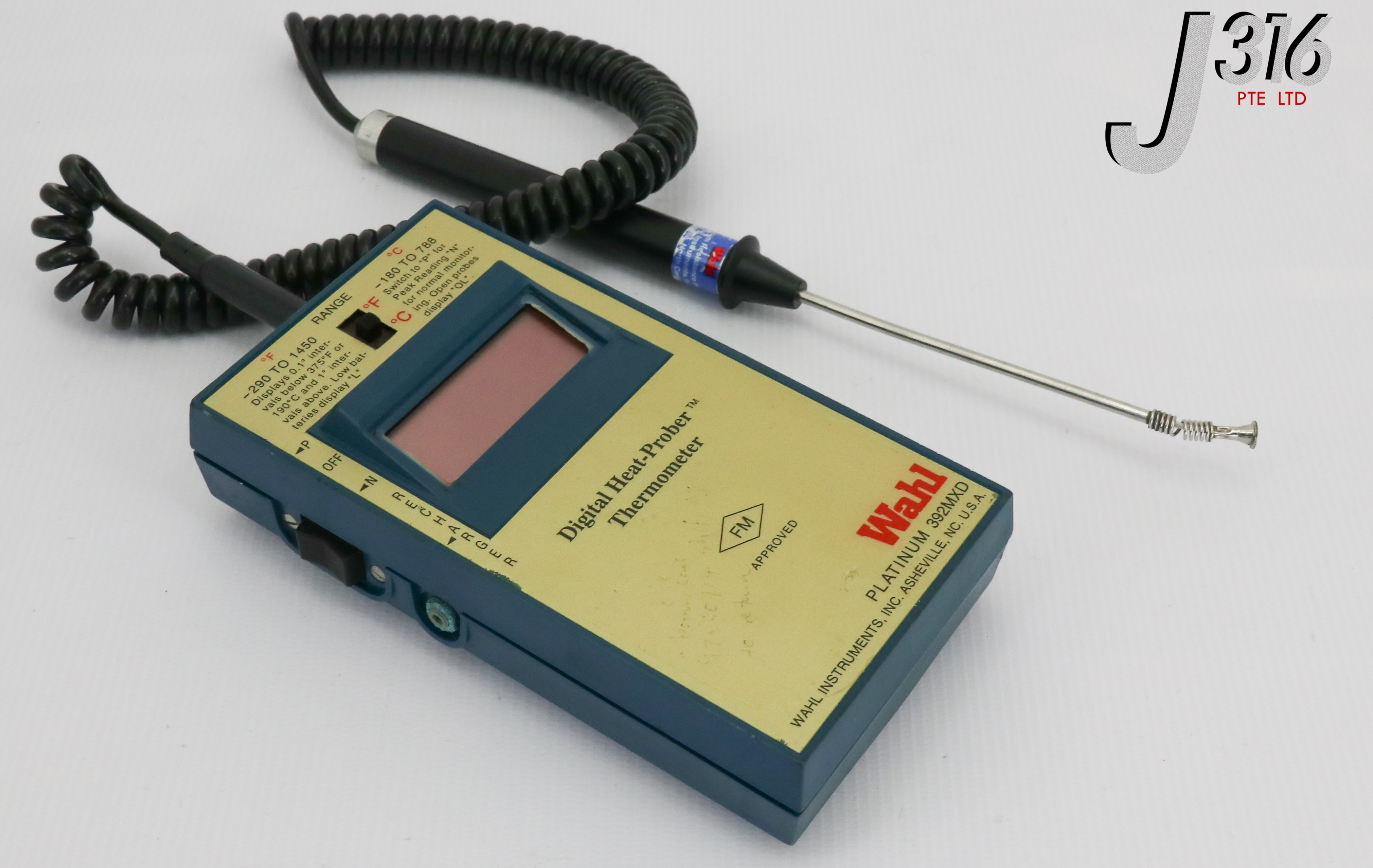 2245 WAHL DIGITAL HEAT-PROBER THERMOMETER PLATINUM 392MXD 392MX | eBay